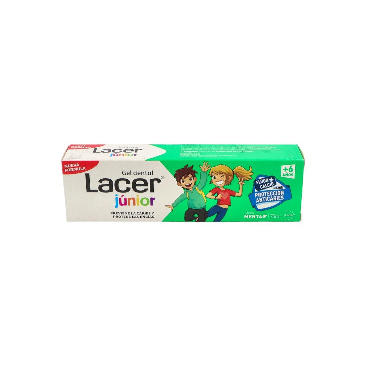 LACER GEL DEN JUNIOR MENTA 75 ML