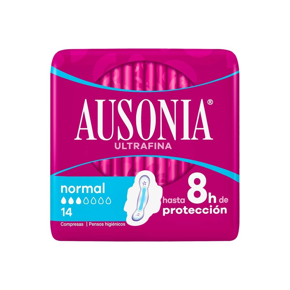 COMPRESA HIG AUSONIA AD NORMAL ALAS 14 U