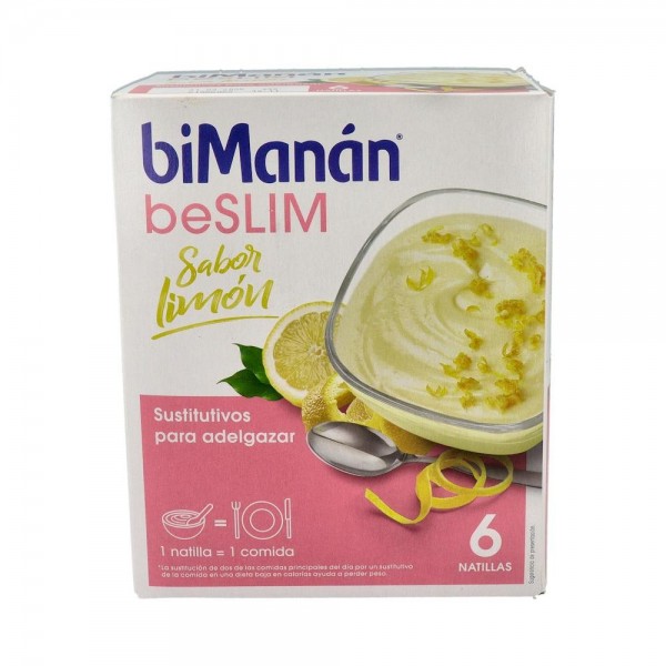 BIMANAN NATILLAS LIMON 50 G 6 SOBRES
