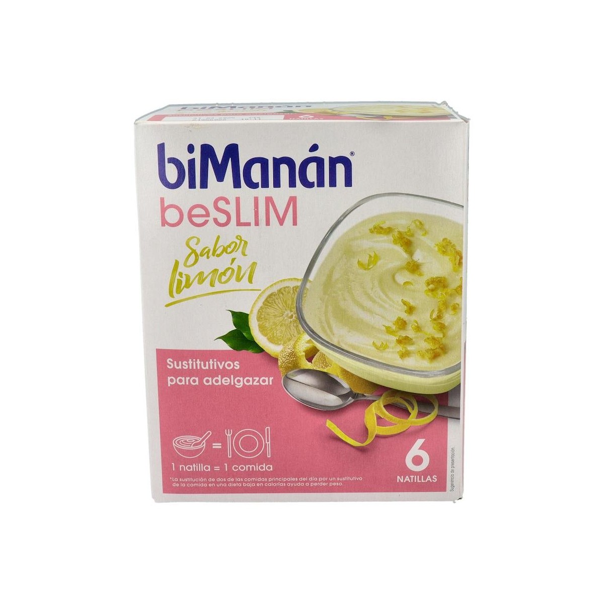 BIMANAN NATILLAS LIMON 50 G 6 SOBRES