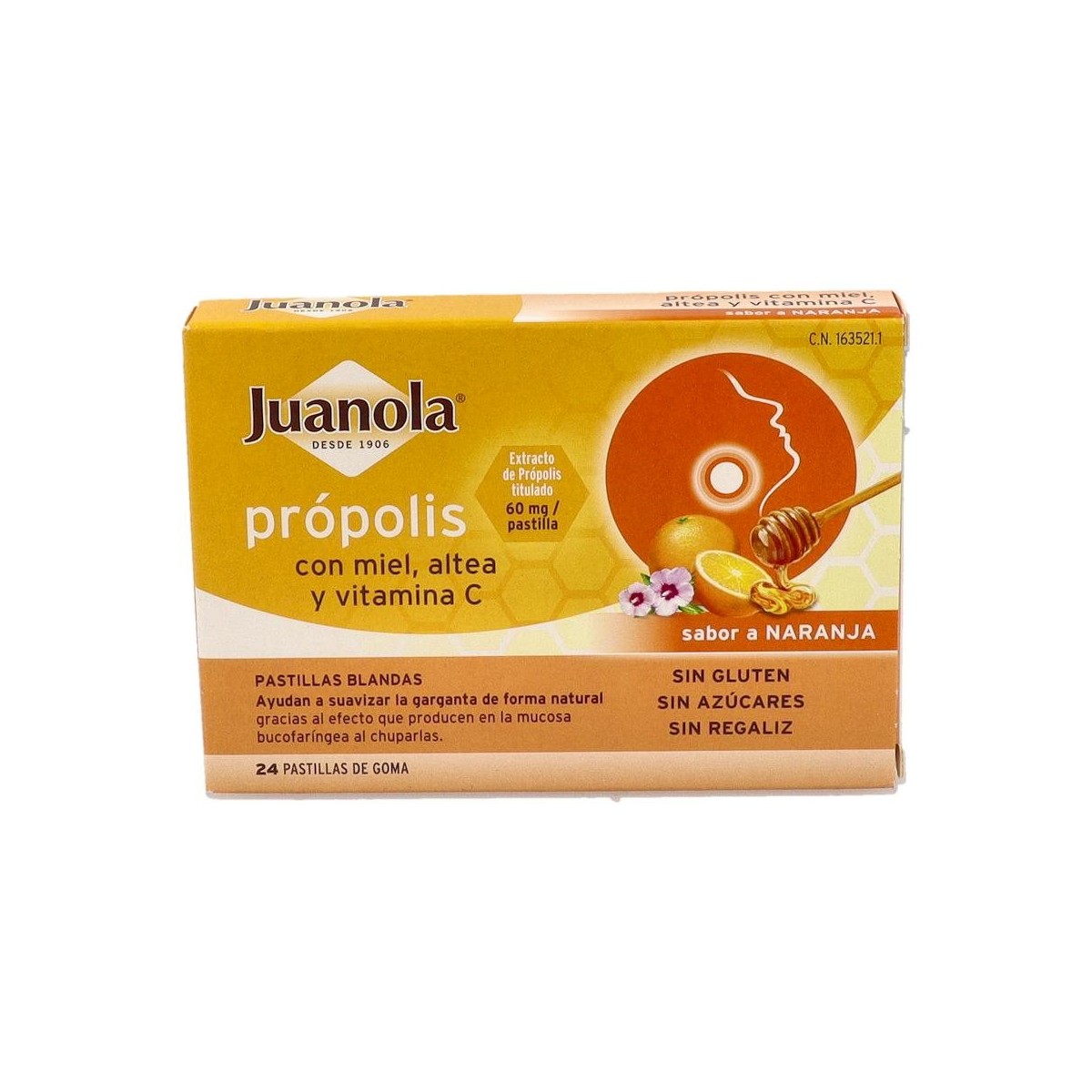 PAST JUANOLA PROPOLIS ALTEA NARANJA 24 PAST