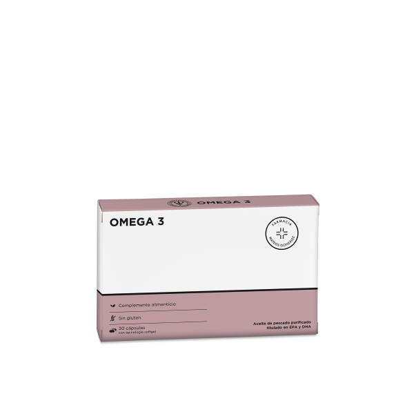 Omega 3  30 Cápsulas Con Tecnología Softgel