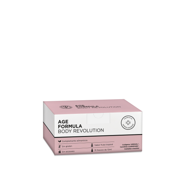 Age Formula  Body Revolution  15 Frascos De 10 Ml