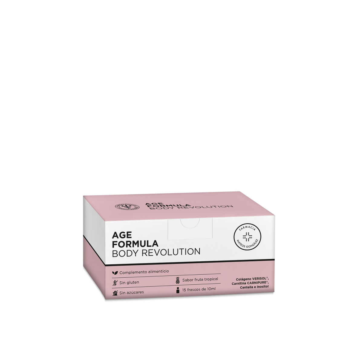 Age Formula  Body Revolution  15 Frascos De 10 Ml