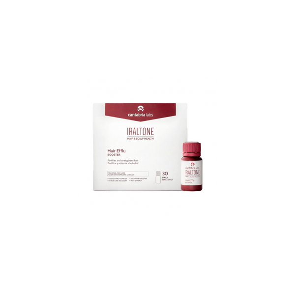 IRALTONE HAIR EFFLU BOOSTER 30 VIALES DE 15ML