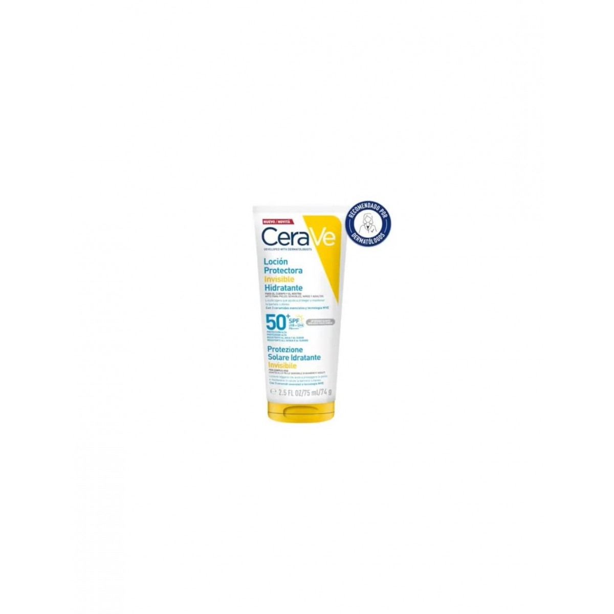 Cerave locion invisible hidratante 75 ml
