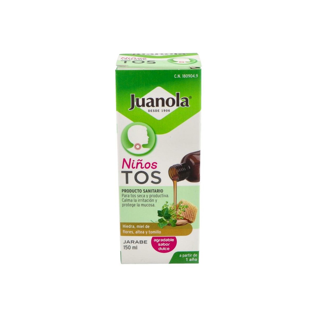 JUANOLA TOS JARABE NIÑOS 150 ML