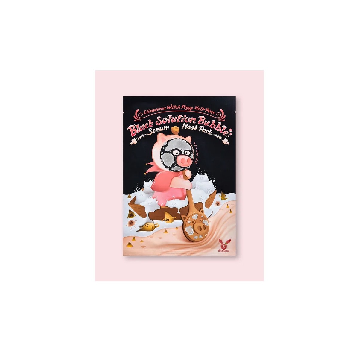 Mascarilla facial con burbujas Witch Piggy Hell...