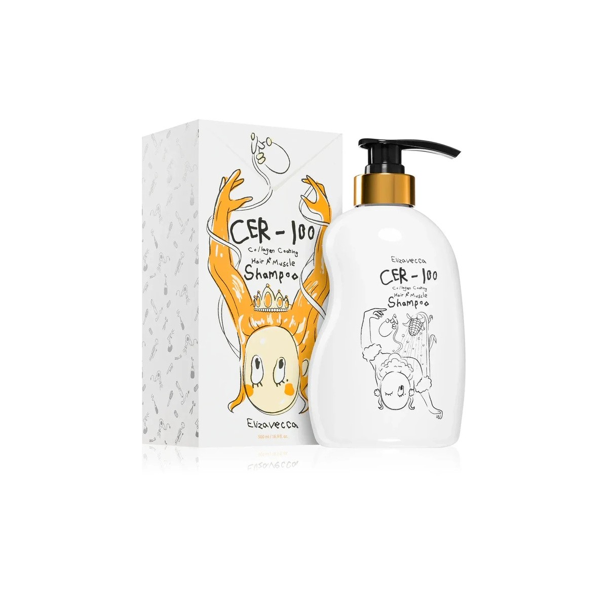 ELIZAVECCA | CER-100 Collagen Coating Hair A+...