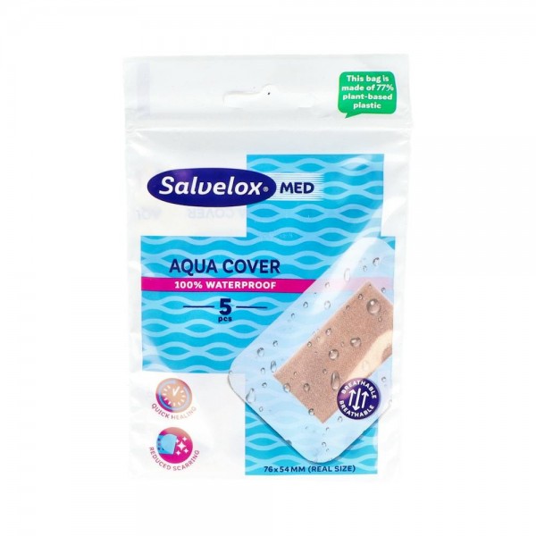 SALVELOX MAXI COVER ESPEC AGUA 5U 76X54MM
