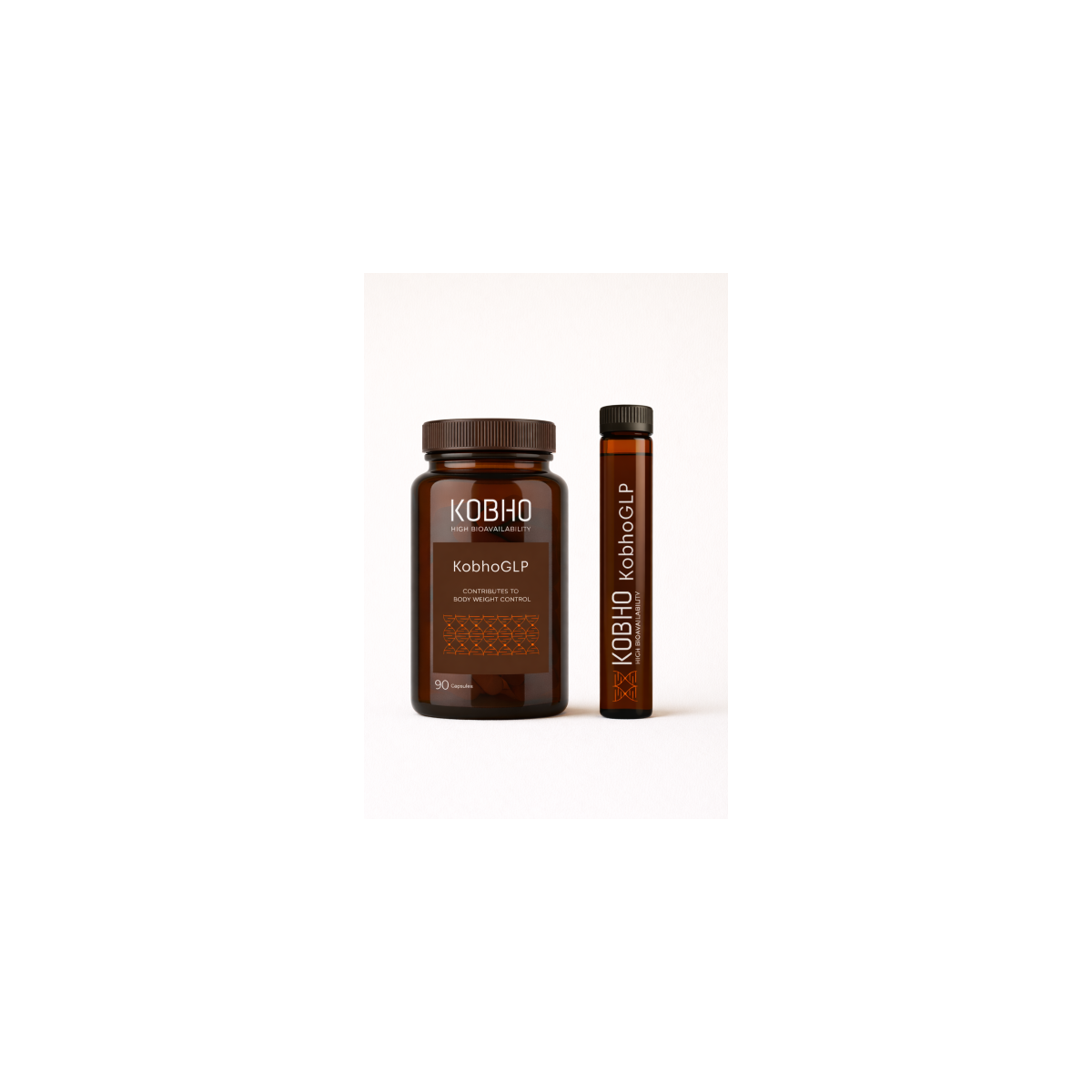 KOBHO GLP: 90 CAPSULAS + 30 VIALES