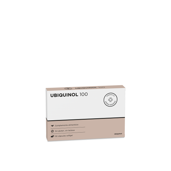 Ubiquinol 100 , 30 cap Farmacia Mateos
