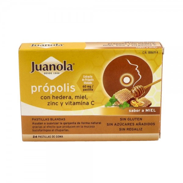 PAST JUANOLA PROPOLIS HIEDRA MIEL 48 GR