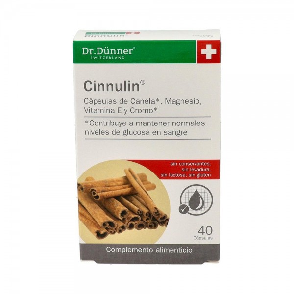 SALUS DR DUNNER CINNULIN CANELA 40CAPS