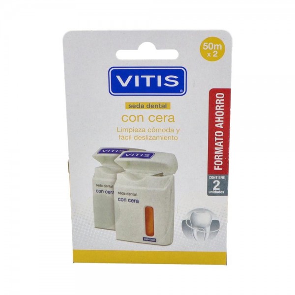 SEDA DENTAL VITIS DUPL CERA 50M 2U