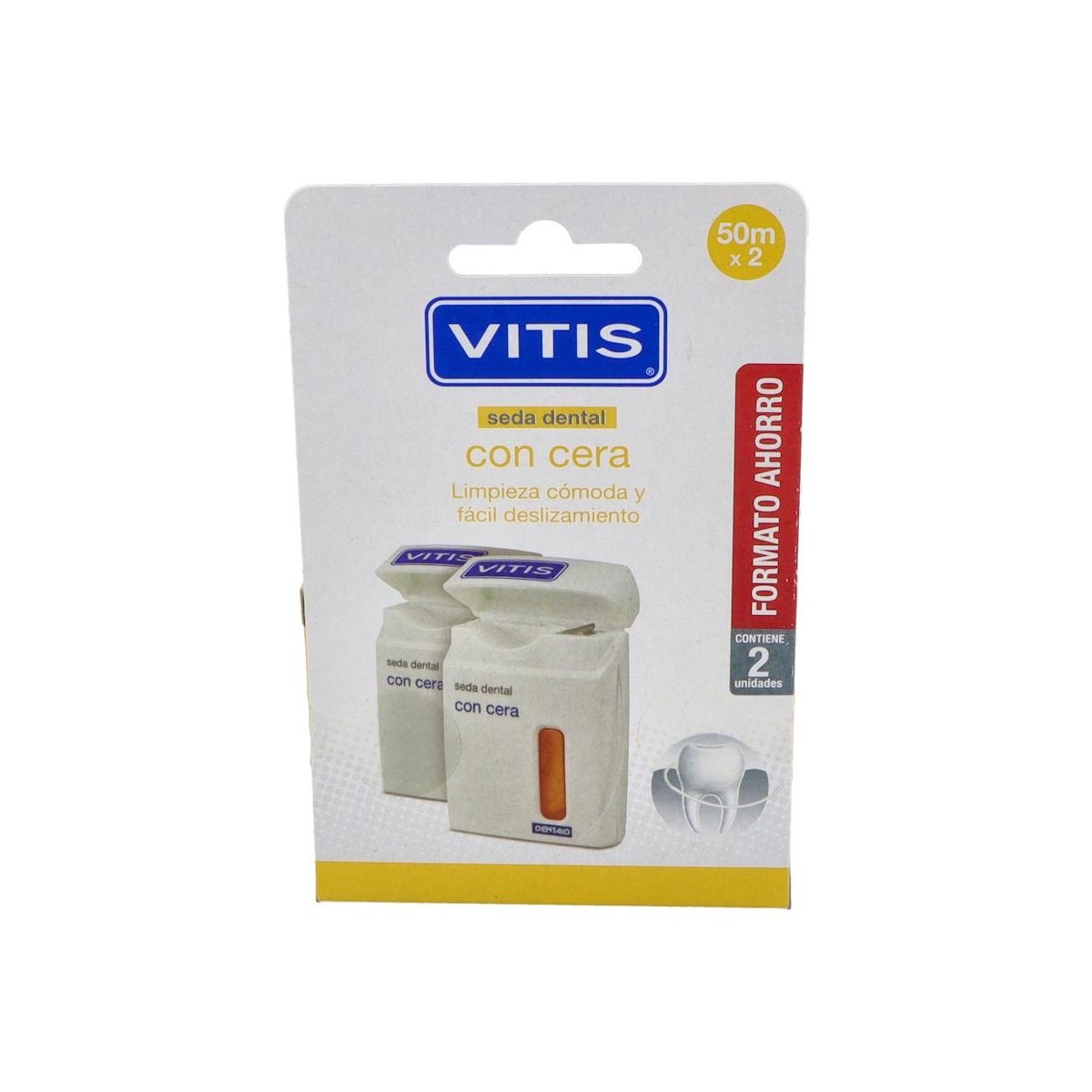 SEDA DENTAL VITIS DUPL CERA 50M 2U