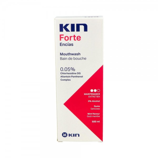 KIN FORTE ENCIAS ENJUAGUE BUCAL 500 ML