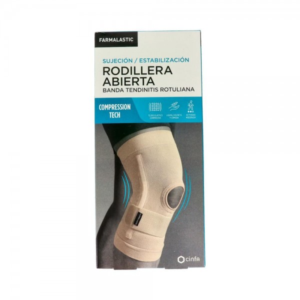 RODILLERA FARMAL INNOVA ROT B/INFRAP BEIG T/P 30-35 CM