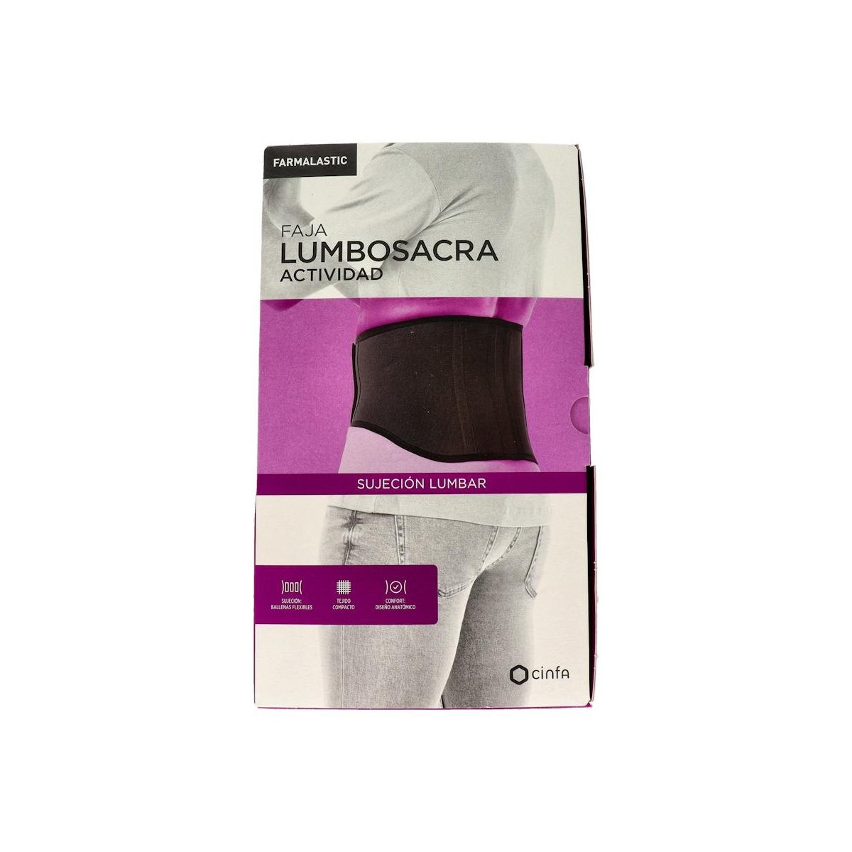 FAJA FARMALASTIC LUMBAR VELCRO REFO T 2 90-120...