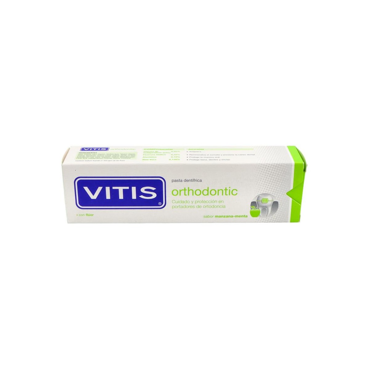 VITIS ORTHODONTIC PASTA DENTAL MANZANA/MENTA...