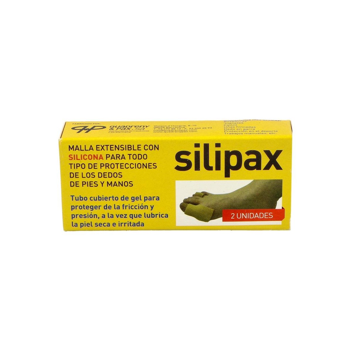 SILIPAX MALLA EXTENSI CON SILICONA