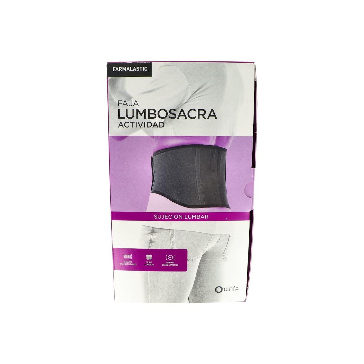 FAJA FARMALASTIC LUMBAR VELCRO REFO T 3 120-140...