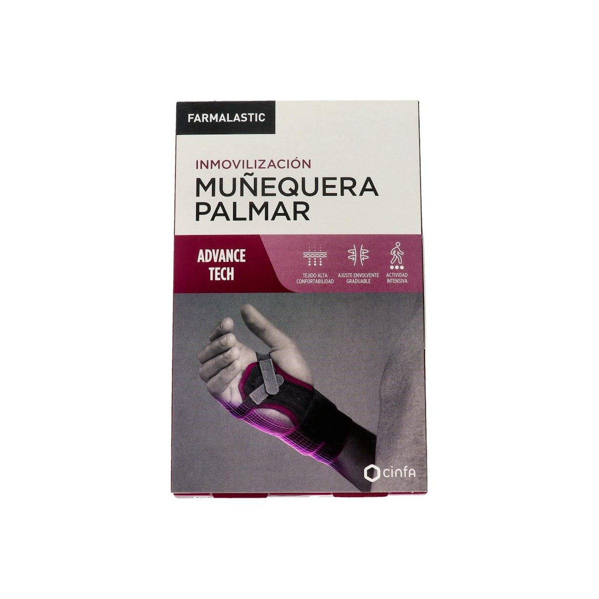 MUÑEQUERA FARMALASTIC ADVANCED INM PALMAR T 2