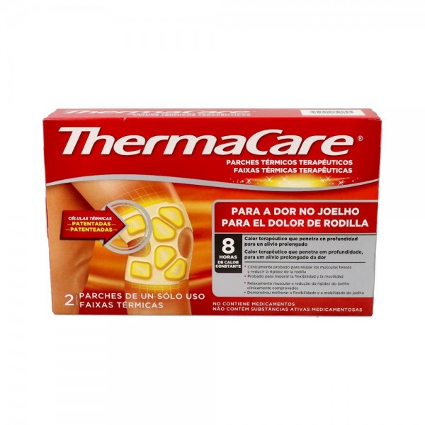 THERMACARE RODILLA 2 PARCHES