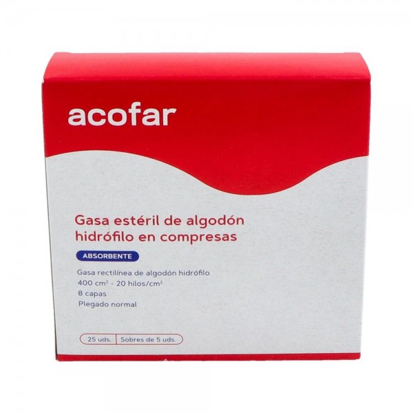 GASA EST ACOFARMA (S-5U) 25 UNID