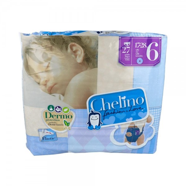 PAÑAL INF CHELINO FAHION&LOVE JUNIOR 17-28 KG T6 27 U