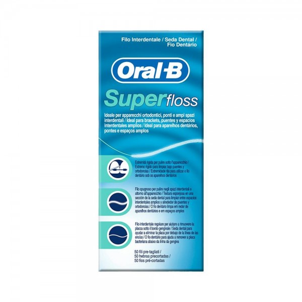 ORAL-B SEDA DENT SUPER FLOSS