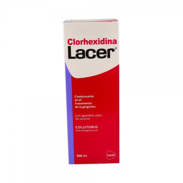LACER CLORHEXIDINA COLUTORIO 500 ML