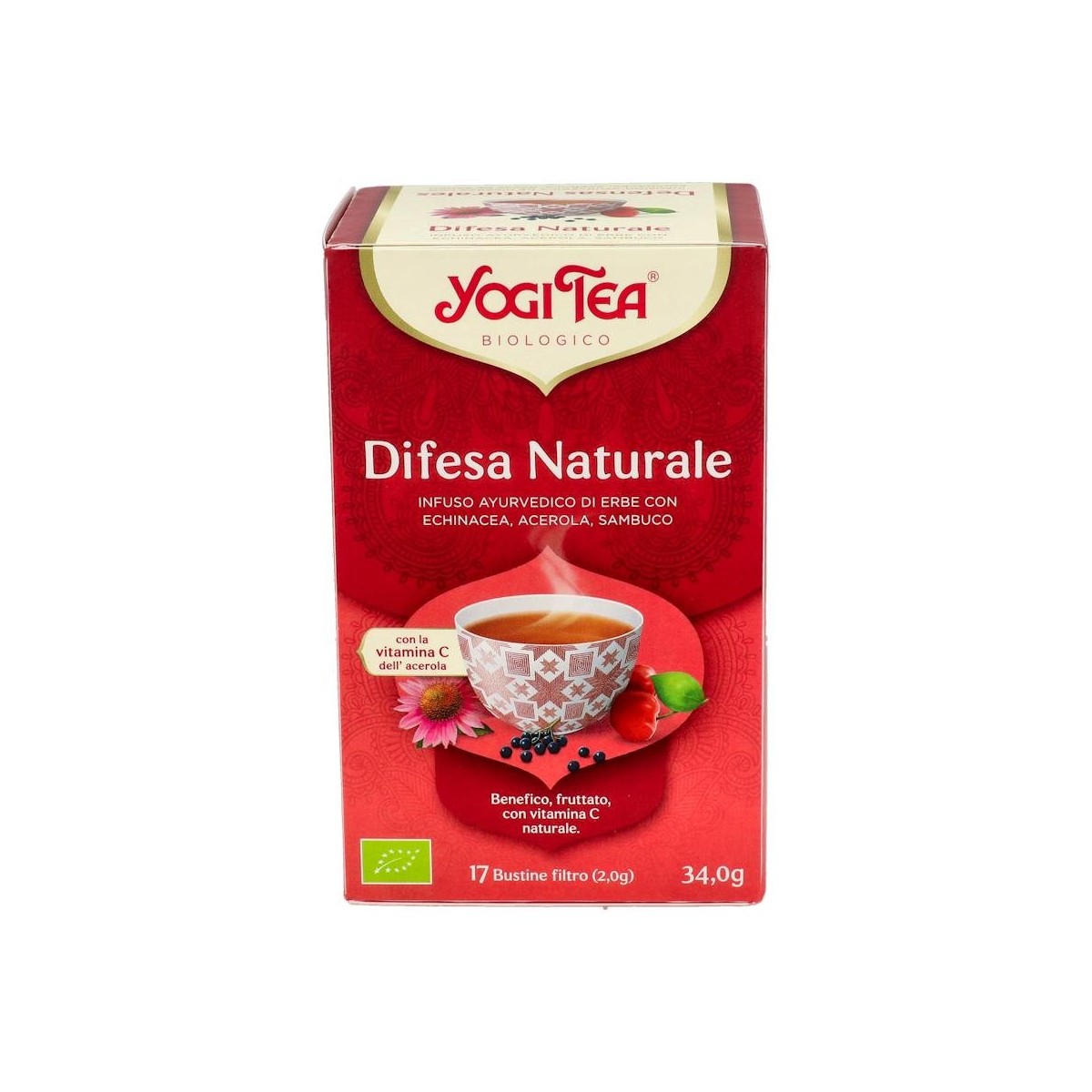YOGI TEA DEFENSAS NATURALES 17 SOBRES