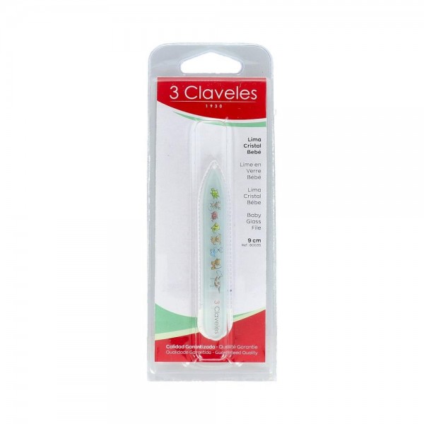 LIMA 3 CLAVELES CRISTAL BEBE 9 CM 80035