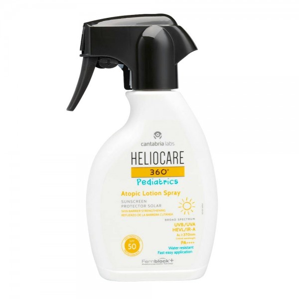 Heliocare 360º Pediatrics Atopic Lotion Spray Spf 50 250 Ml