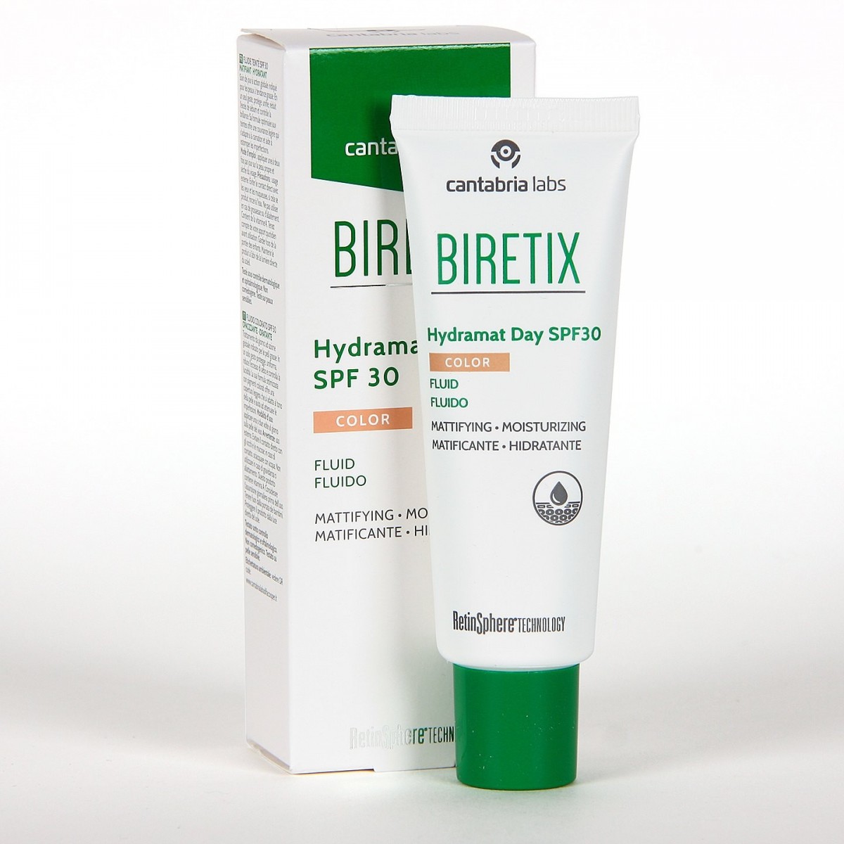 BIRETIX HYDRAMAT DAY SPF 30 FLUIDO CON COLOR  1...