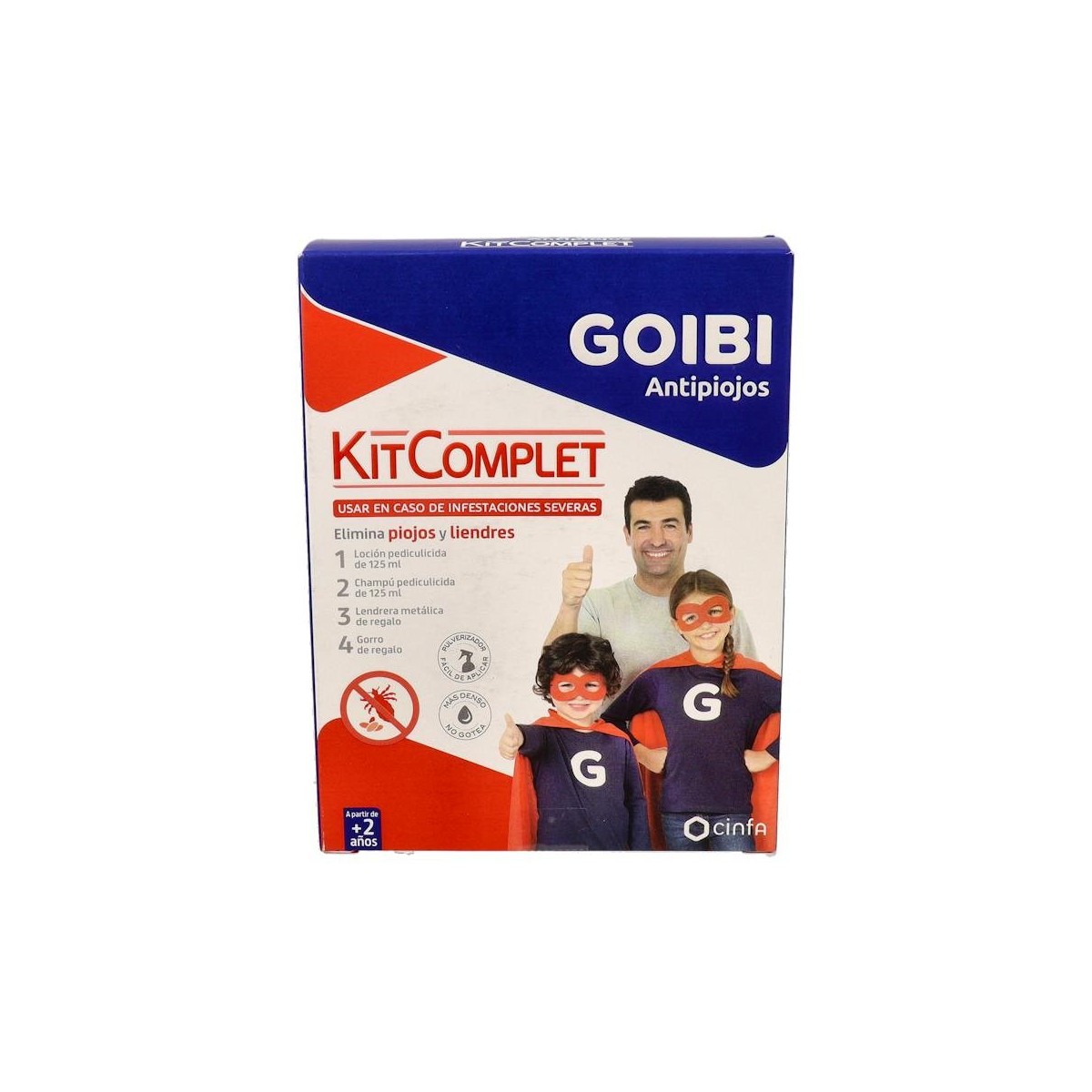 Goibi Antipiojos Elimina Champu+Locion