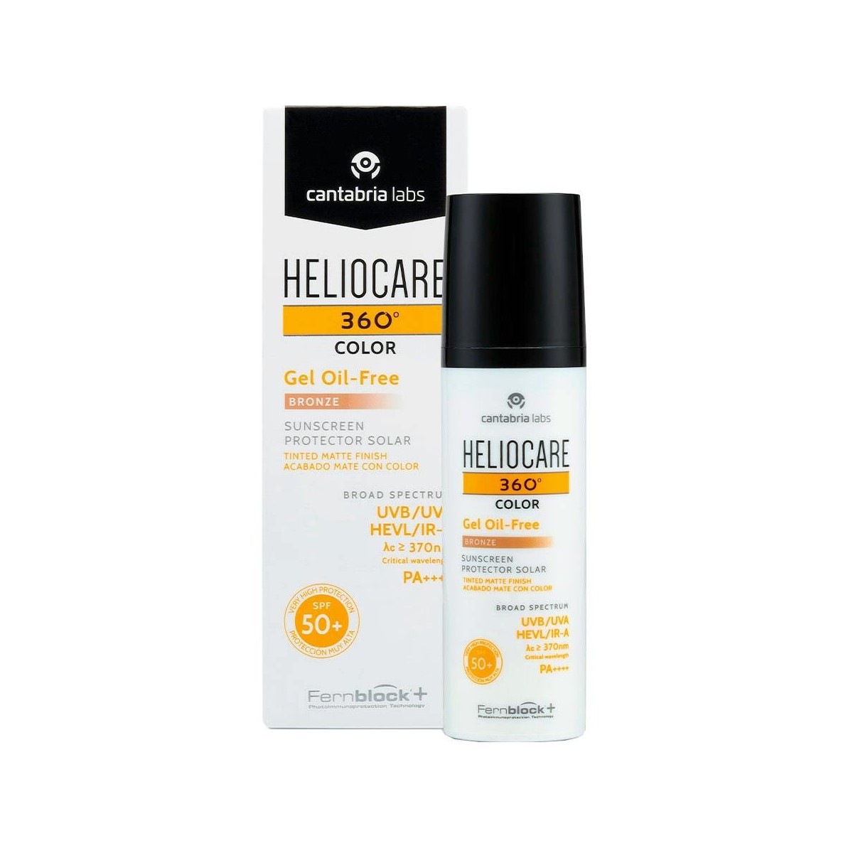 Heliocare 360 Color Gel Oil Free Bronze 50 Ml