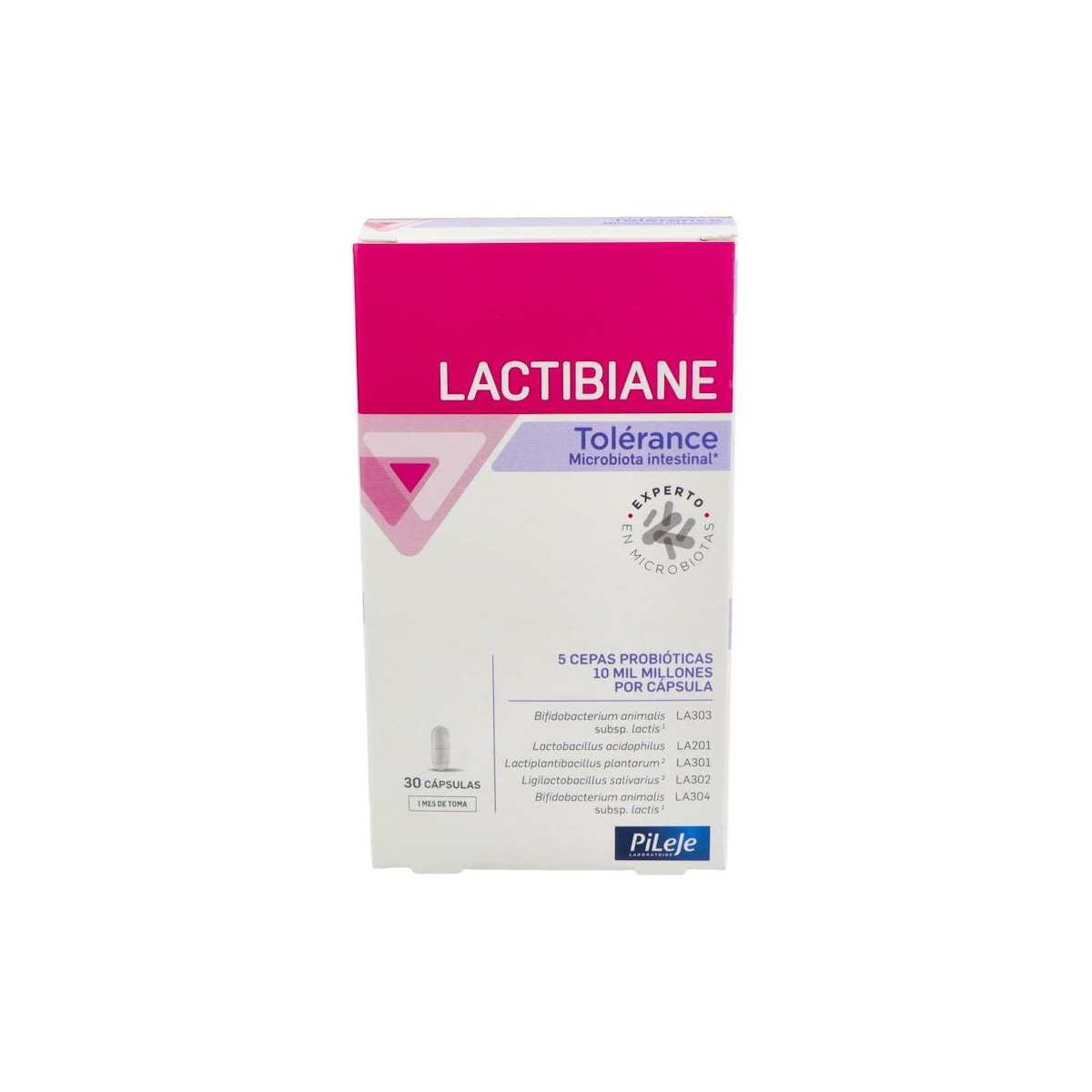 Pileje Lactibiane Tolerance 30 Caps