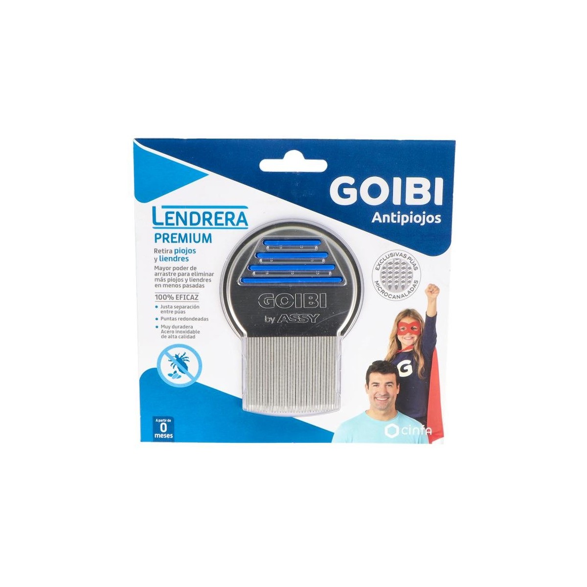 Goibi Antipiojos Retira Lendrera (Liendrera)...