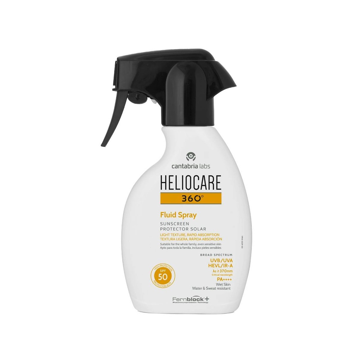 Heliocare 360º Fluid Spray Spf 50 250 Ml