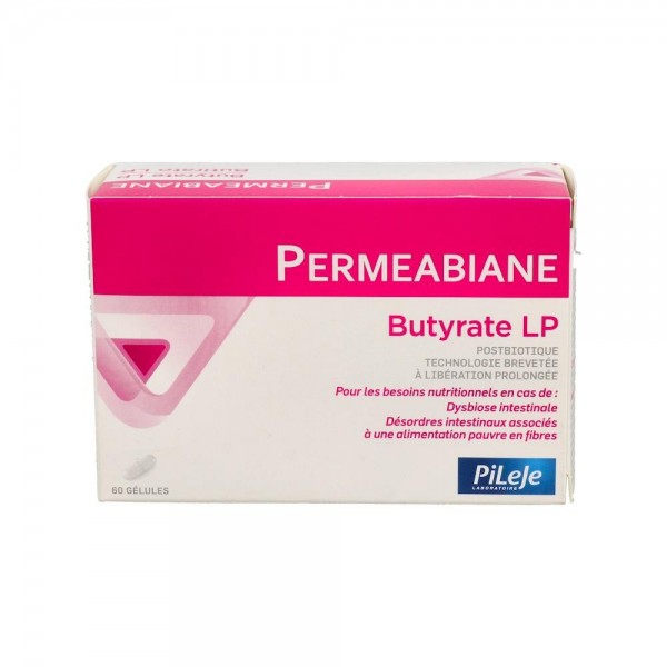Pileje Apermeabiane Butirato 60 Caps Lp